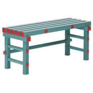 Kunststof zitbank 1200x400x450 mm