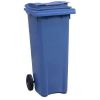 Afvalcontainer op wielen 140 L - gekleurd