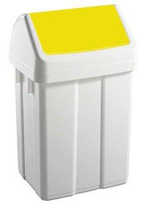 Afvalbak met klapdeksel - 25 L