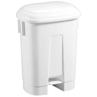 Afvalbak met deksel en pedaal - 60 L