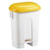 Afvalbak met deksel en pedaal - 60 L