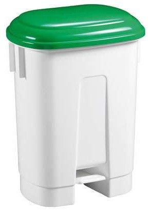 Afvalbak met deksel en pedaal - 60 L