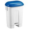Afvalbak met deksel en pedaal - 60 L