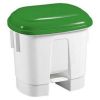 Afvalbak met deksel en pedaal - 30 L