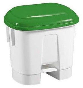 Afvalbak met deksel en pedaal - 30 L