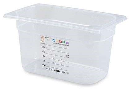 GN1/4 recipiënt (BPA free) - 150 mm - 4L