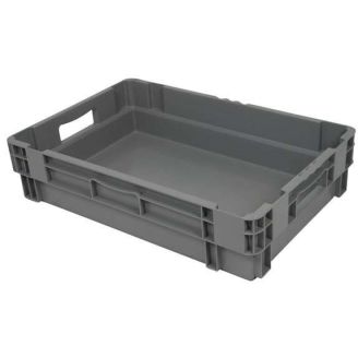 Euronorm draai-stapelkrat 600x400x140 mm - gesloten