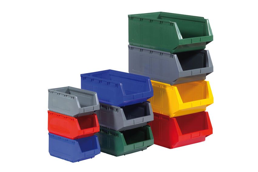 Mobil Plastic Magazijnbak Storage 2000 - 1L - 165x103x83mm - Grijs