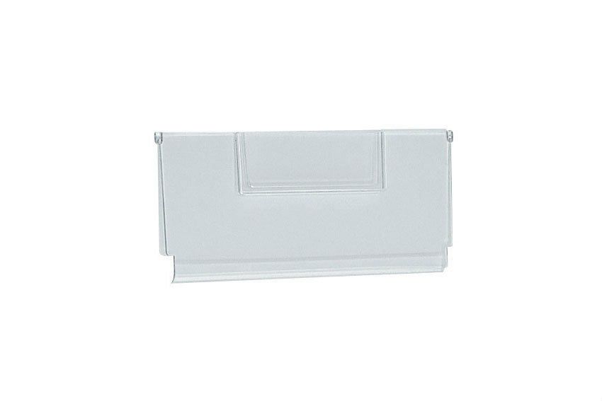 Rainbow Tussenschot met etiketveld stellingbak Classic - 180x80mm