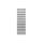 Mobil Plastic wandkast met 30 kantelbakjes - 665x250x2000mm - Wit