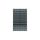 Mobil Plastic wandkast met 60 kantelbakjes - 1260x250x2000mm - Zwart