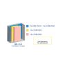 Mobil Plastic wandkast met 154 kantelbakjes - 1270x600x1950mm - Zwart
