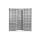 Mobil Plastic wandkast met 281 kantelbakjes - 1870x800x1950mm - Grijs