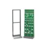 Mobil Plastic wandframe/sokkel voor kantelbakmodules - 610x250x1950mm