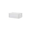 Qubb EN Stapelbak Crystal 11L- 400x300x125mm - versterkte bodem