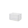 Qubb EN Stapelbak Crystal 21L - 400x300x225mm - versterkte bodem