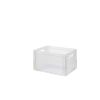 Qubb EN Stapelbak Crystal 21L - 400x300x225mm - versterkte bodem