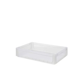 Qubb EN Stapelbak Crystal 24L - 600x400x125mm - versterkte bodem