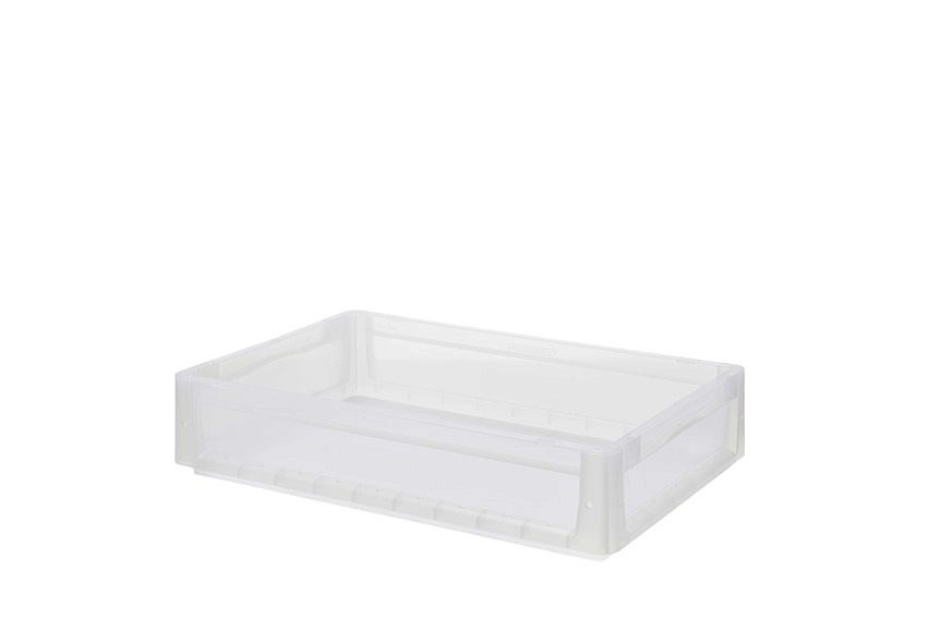 Qubb EN Stapelbak Crystal 24L - 600x400x125mm - versterkte bodem
