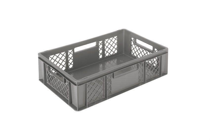 Werit EN Stapelbak Classic 29L - 600x400x150mm - geperforeerd