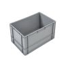 Qubb EN Stapelbak Grey 76L - 600x400x400mm - gesloten handvaten