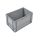 Qubb EN Stapelbak Grey 76L - 600x400x400mm - gesloten handvaten