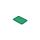 Rainbow EN Losliggend deksel - 200x150x17mm - Groen