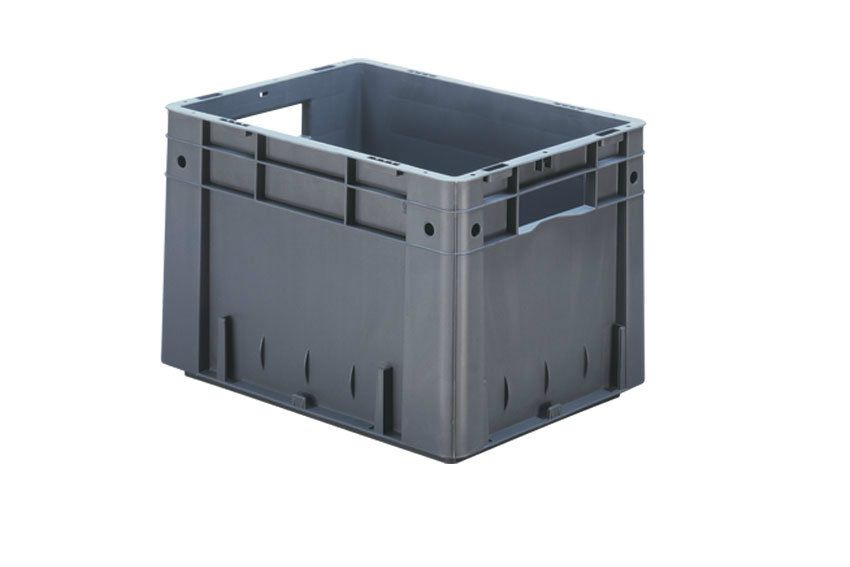 Rainbow EN Stapelbak 24L - 400x300x270mm - verstevigd - Grijs