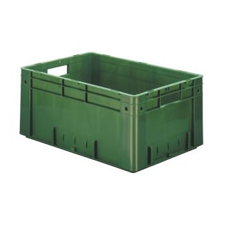 Rainbow EN Stapelbak 51L - 600x400x270mm - verstevigd - Groen