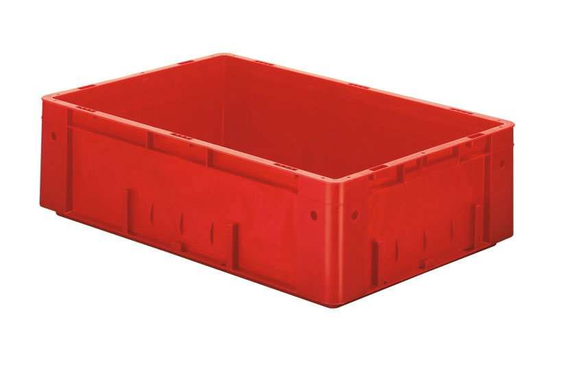 Rainbow EN Stapelbak 32L - 600x400x175mm - verstevigd - Rood