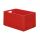 Rainbow EN Stapelbak 61L - 600x400x320mm - verstevigd - Rood