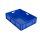 Rainbow EN Stapelbak 82L - 800x600x210mm - gesloten - Blauw