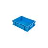 Qubb EN Stapelbak Budget 10L - 400x300x120mm - gesloten - Blauw