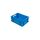 Qubb EN Stapelbak Budget 15L - 400x300x170mm - gesloten - Blauw