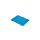 Qubb EN Scharnierend deksel Budget - 400x300x19mm - Blauw
