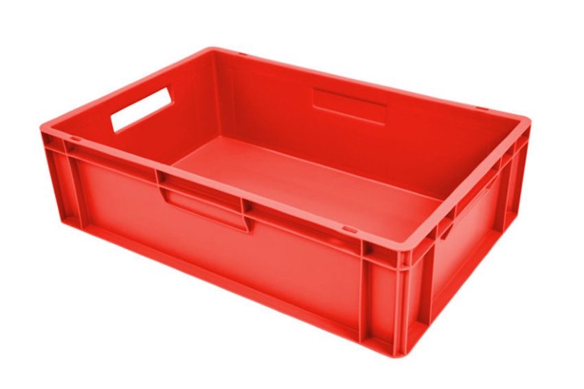 Qubb EN Stapelbak Color 30L - 600x400x170mm - gesloten - Rood