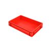 Qubb EN Stapelbak Color 20L - 600x400x120mm - gesloten - Rood
