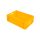 Qubb EN Stapelbak Budget 42L - 600x400x220mm - gesloten - Geel