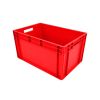 Qubb EN Stapelbak Color 60L - 600x400x320mm - gesloten - Rood
