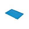 Qubb EN Scharnierend deksel Color - 600x400x16mm - Blauw