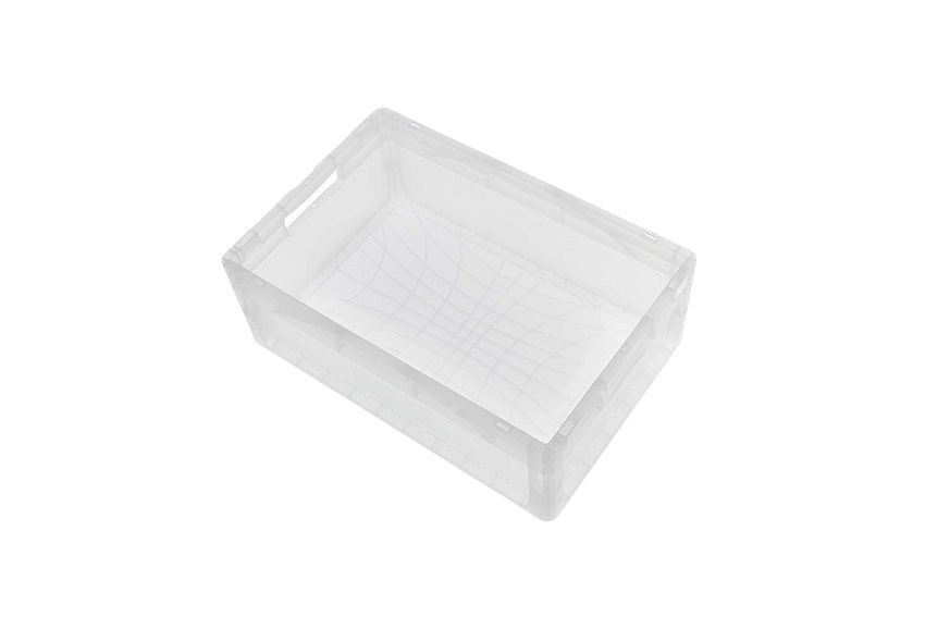 Qubb EN Stapelbak Crystal 44L - 600x400x220mm - versterkt