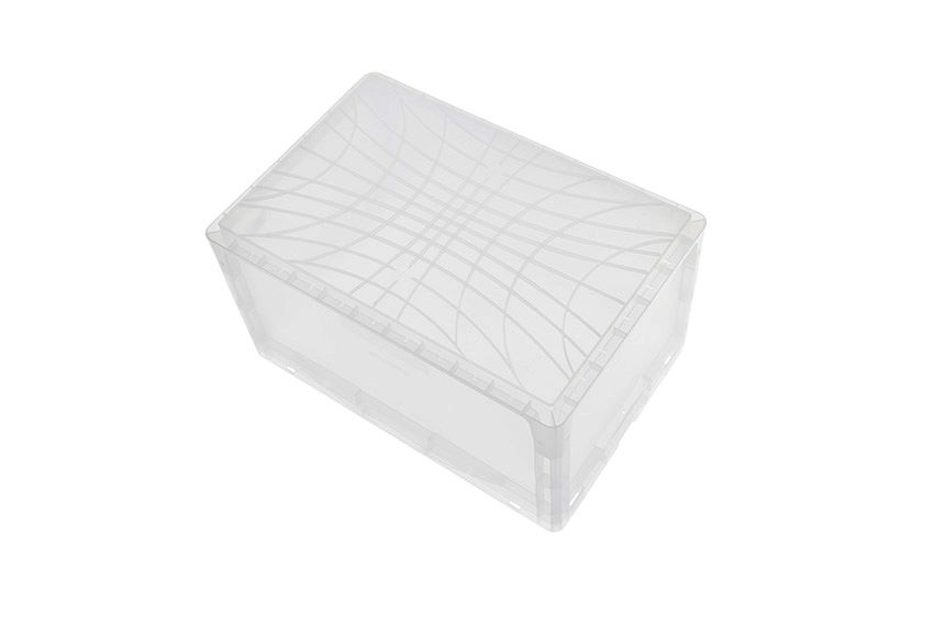 Qubb EN Stapelbak Crystal 61L - 600x400x325mm - versterkt