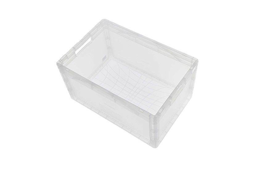 Qubb EN Stapelbak Crystal 61L - 600x400x325mm - versterkt