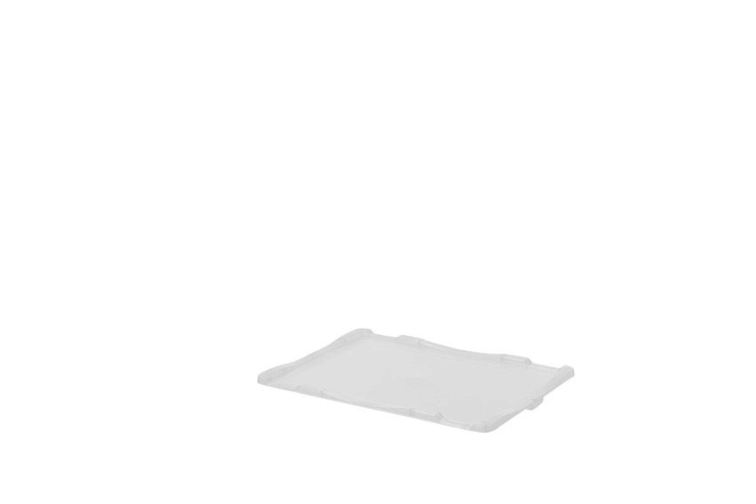Qubb EN Clipsend deksel Crystal - 400x300x18mm