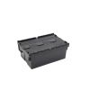 Loadhog Distributiebak Ergo 40L &ndash; 600x400x250mm - Regeneraat - Zwart