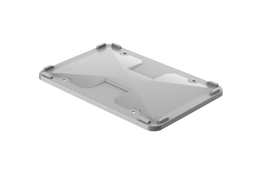 Qubb Deksel non-liquid lichte volumebox - 1040x640x40mm