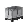 Qubb Logifold box 660L - 1200x800x953mm - gesloten - 4 poten