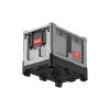 Qubb Logifold box 660L - 1200x800x953mm - 4 poten - 1 klapdeur