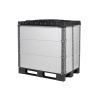Qubb Deksel plooibare opzetrand - 1220x820x120mm - FOW-0800