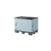 Cabka Sleeve box 722L - 1235x830x954mm - 9 poten - met klapdeur